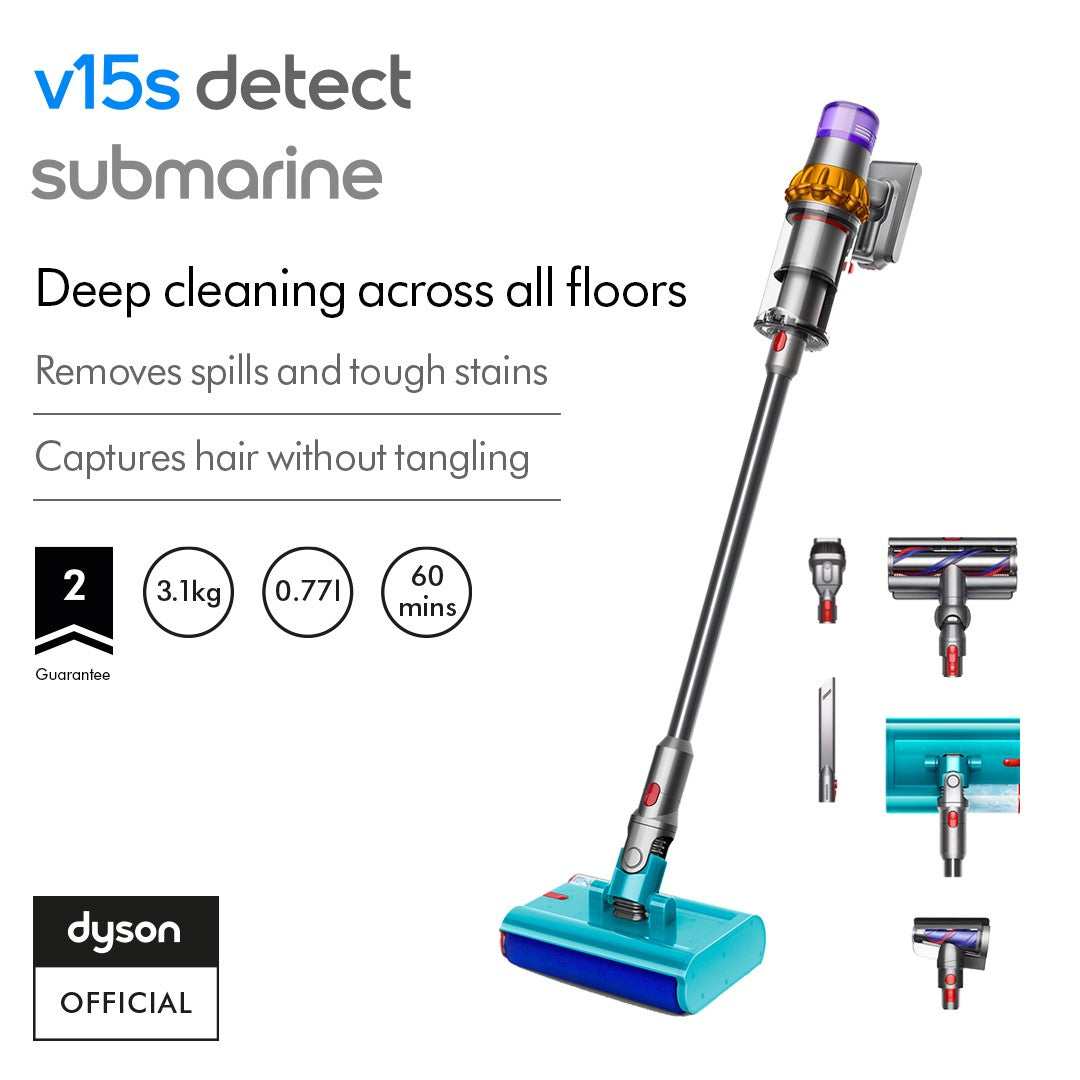 Dyson V15s detect Submarine