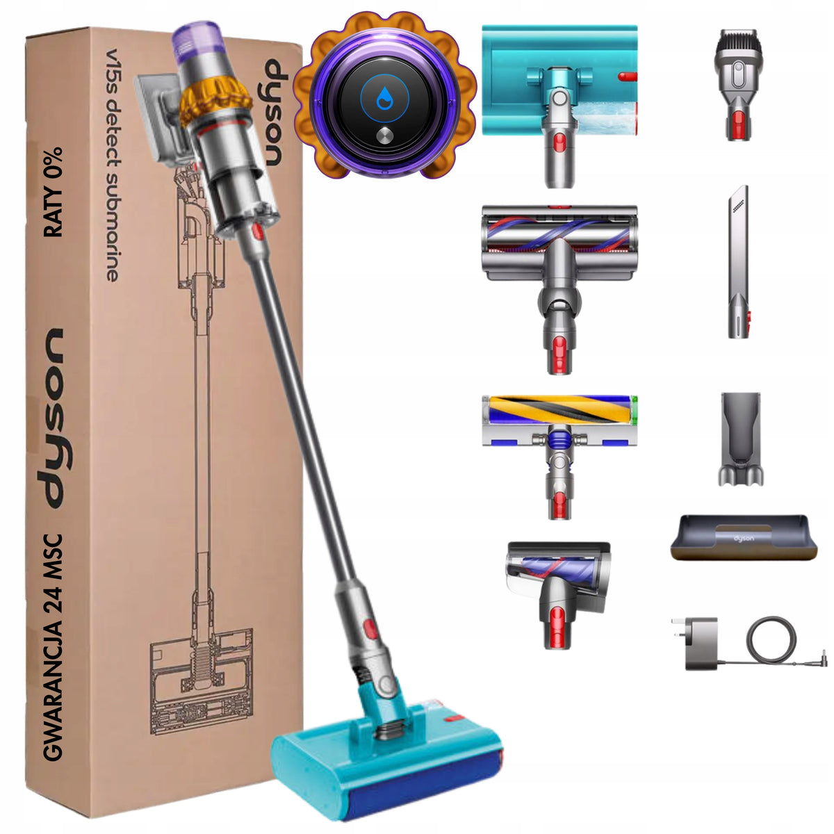 Dyson V15s detect Submarine