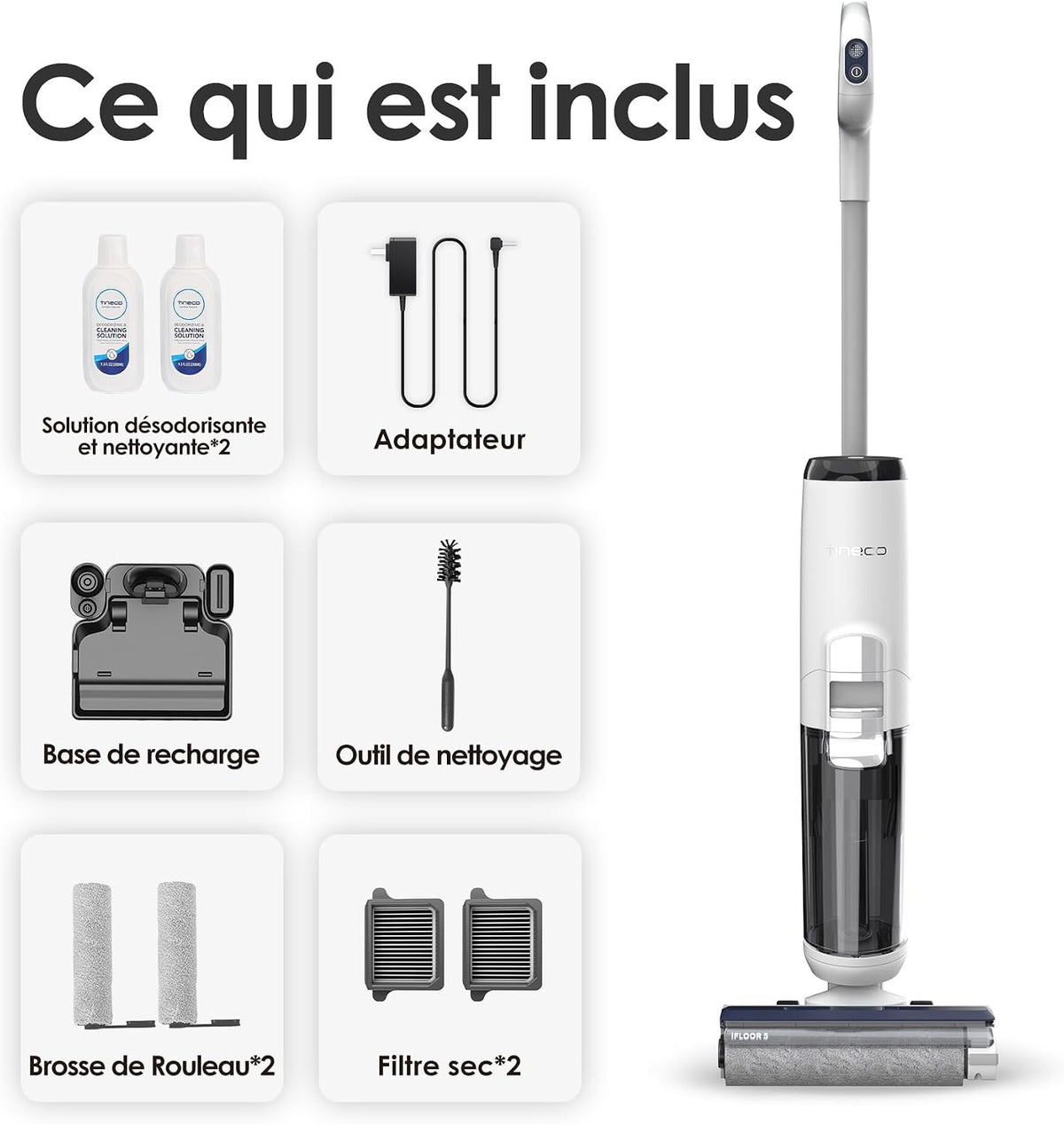 Tineco ifloor 5 cordless تينكو آي فلور 5 بدون سلك