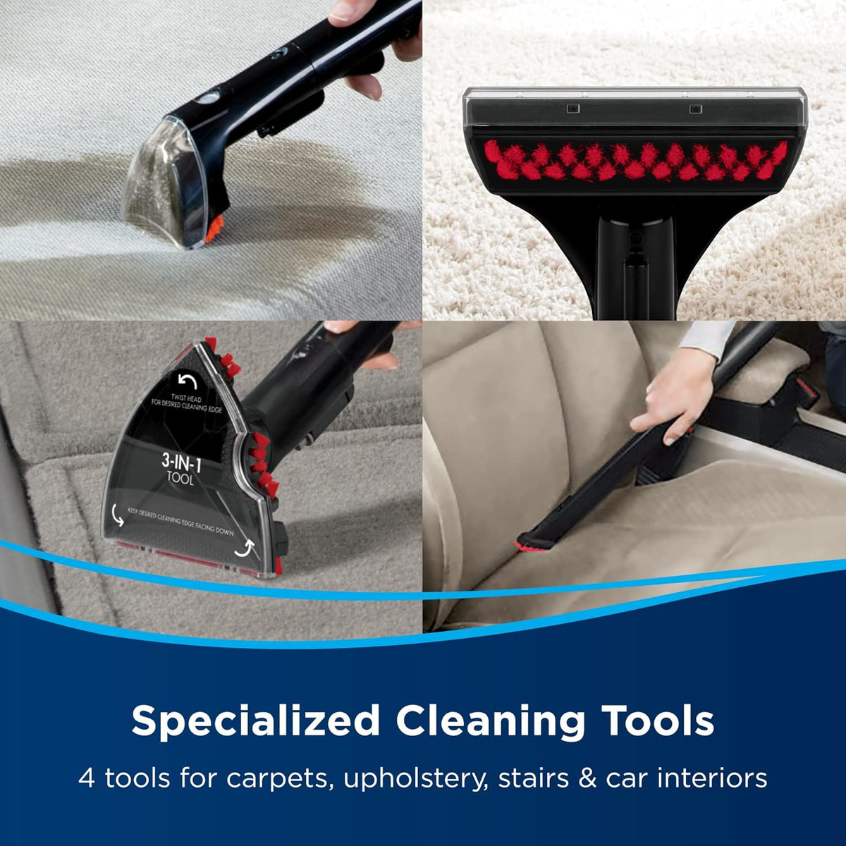 مكنسة BISSELL Spot Clean ProHeat – 4720E