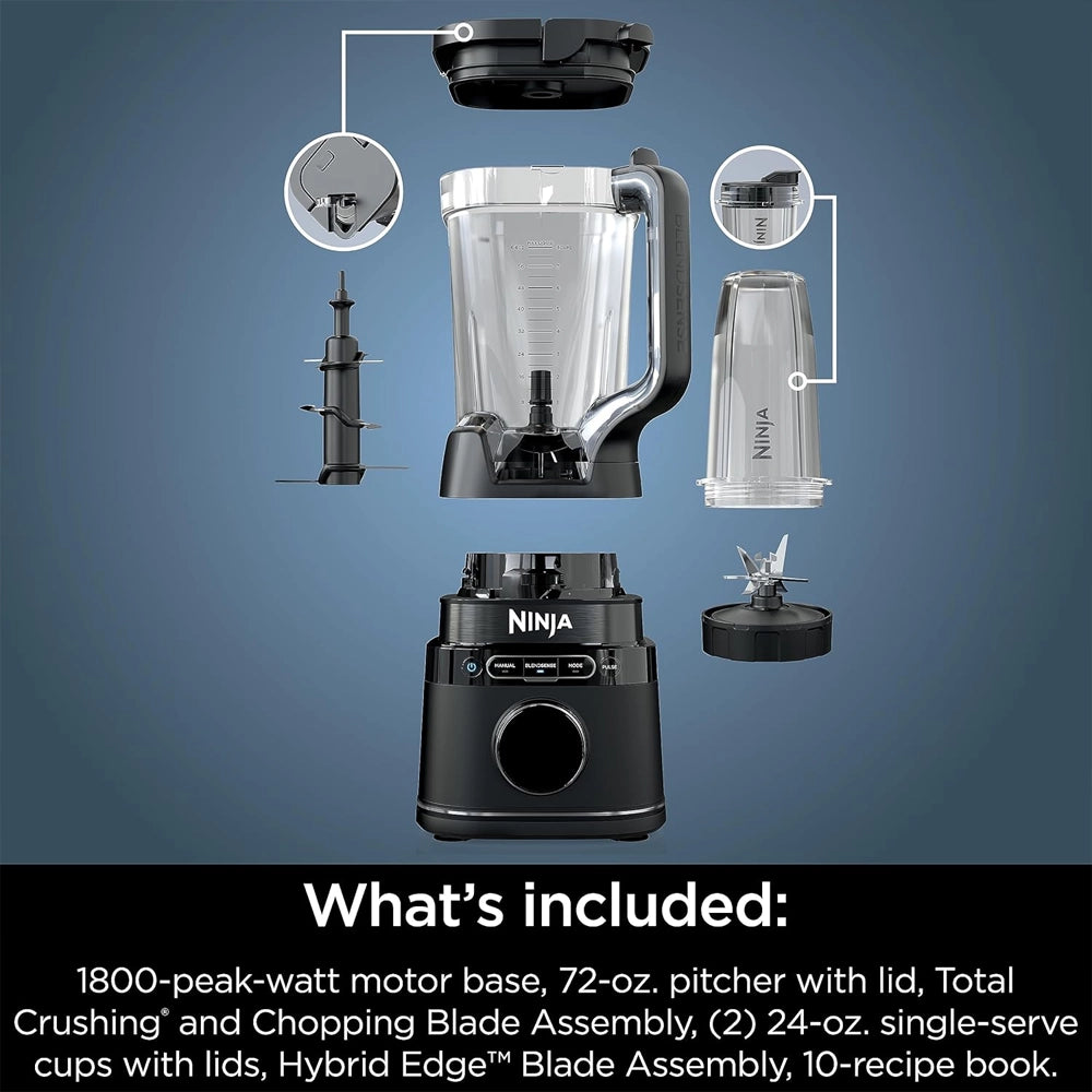 محضر طعام Ninja BN801 – 3 في 1 – 2.1 لتر