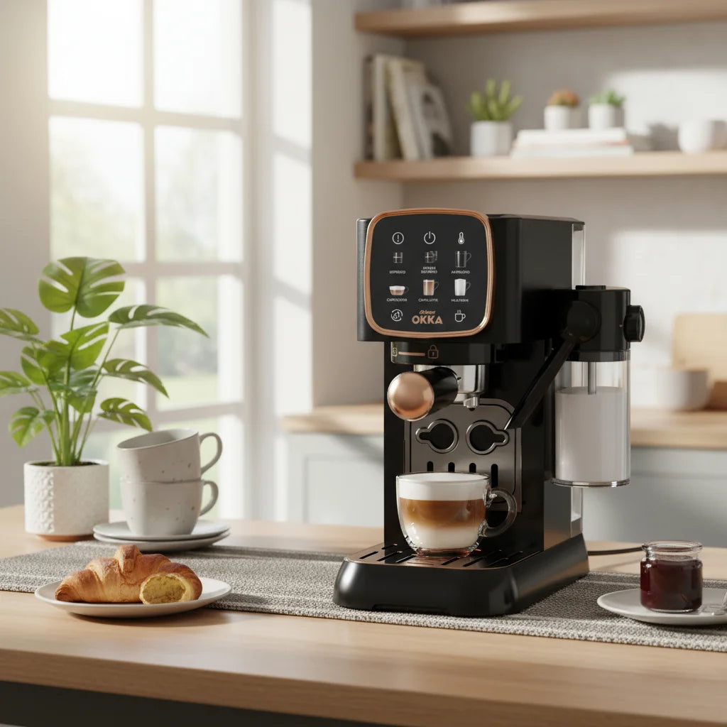 ماكينة إسبريسو Arzum OKKA Solo M – 15 بار
