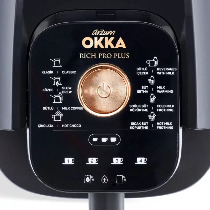 ماكينة قهوة تركية OKKA Rich Pro Plus – 1.3 لتر